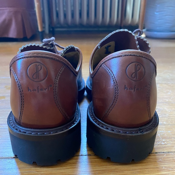 SOLD - Original Haferl Trad. Lace-Up Leather Loafer - Picture 4 of 6